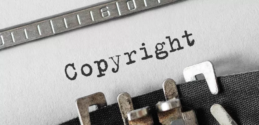 escribir sobre el copyright