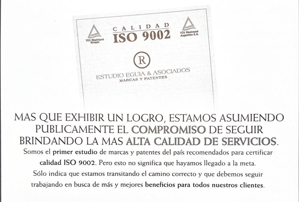 History of the Eguía firm